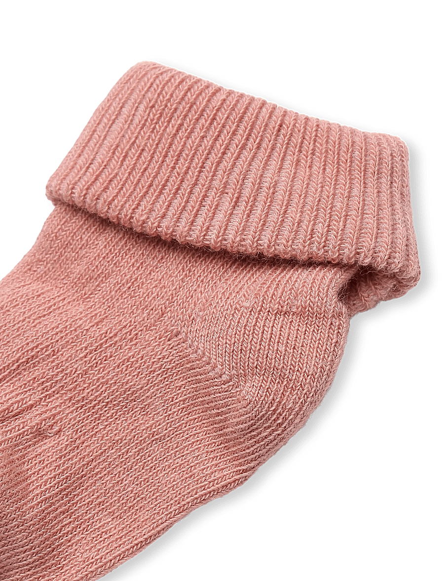 Lil'Atelier - NBFDORINO SOCK LIL - babysokker - withered rose - 2