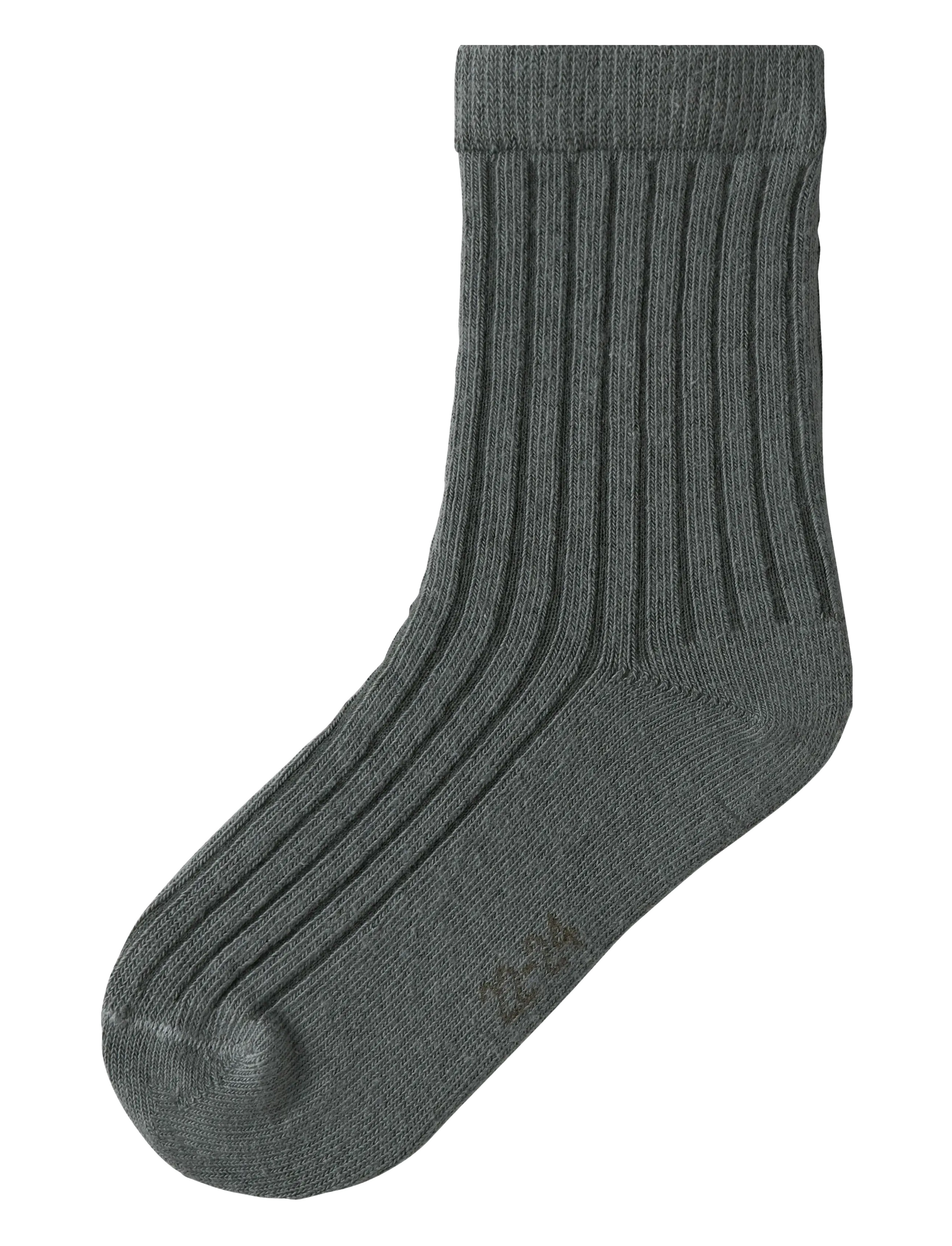 Lil'Atelier NMMFIDELON SOCK LIL - Strumpor - POPPY SEED / grey