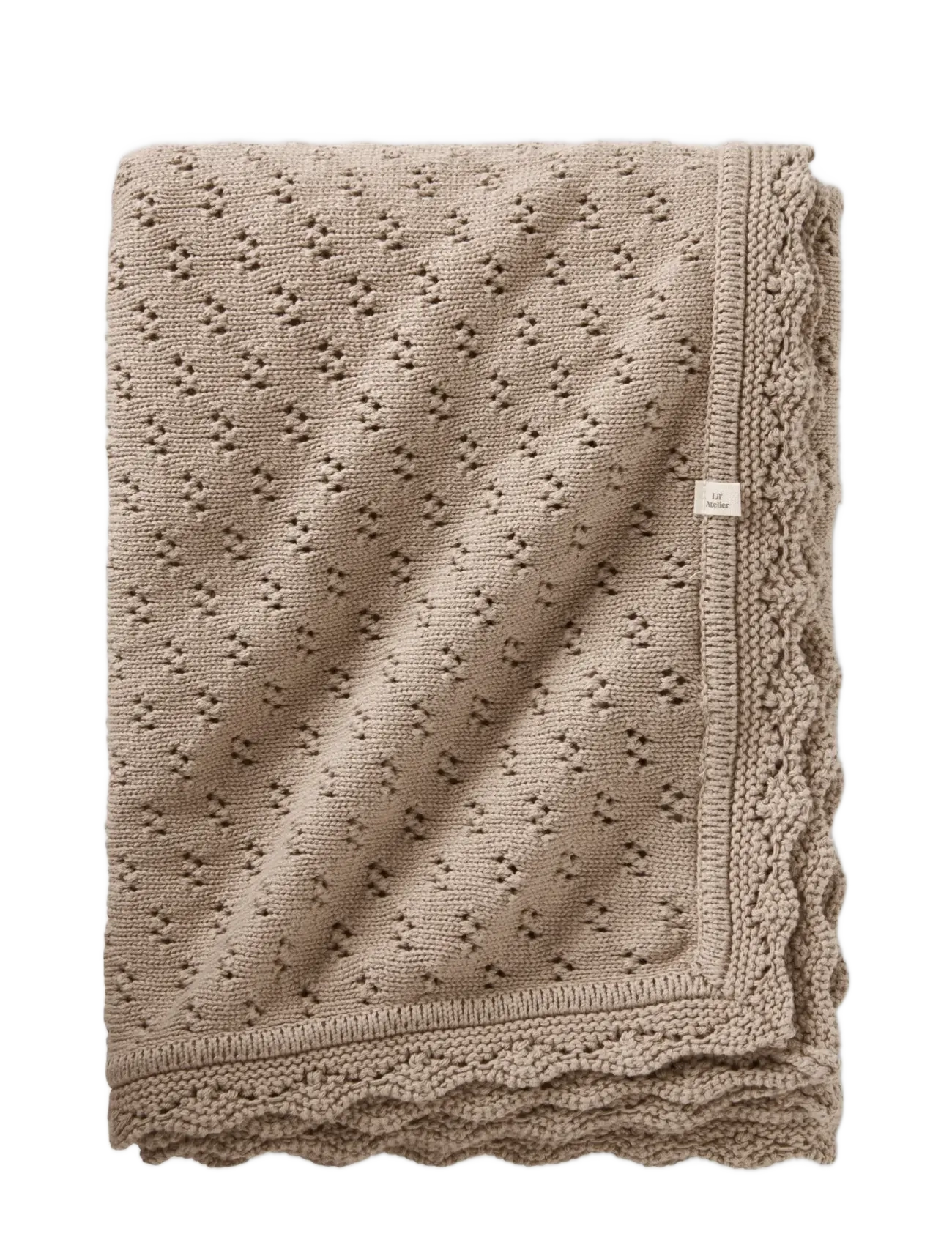 Lil'Atelier - NBNNILIO KNIT BLANKET LIL - oxford tan - 2