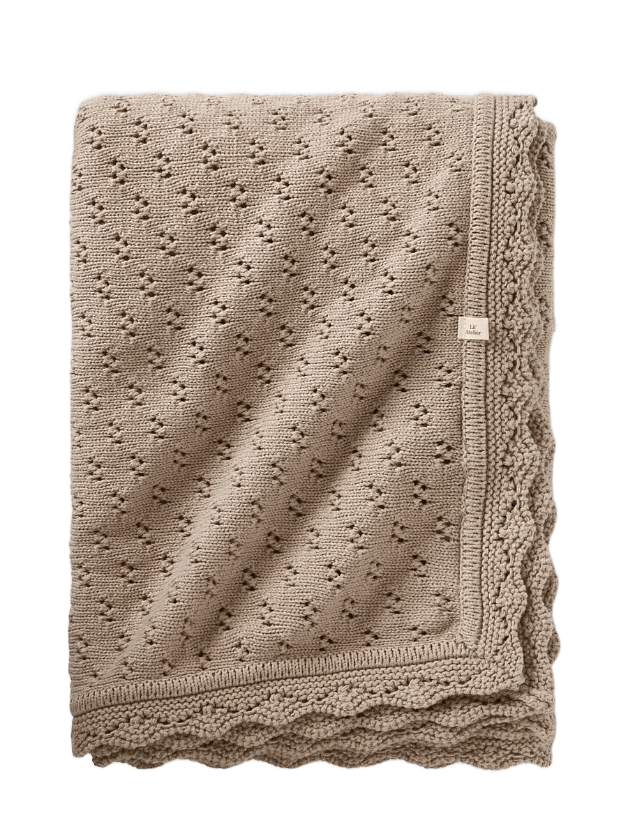Lil'Atelier - NBNNILIO KNIT BLANKET LIL - oxford tan - 2