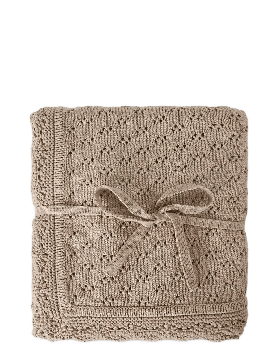 Lil'Atelier - NBNNILIO KNIT BLANKET LIL - oxford tan - 0