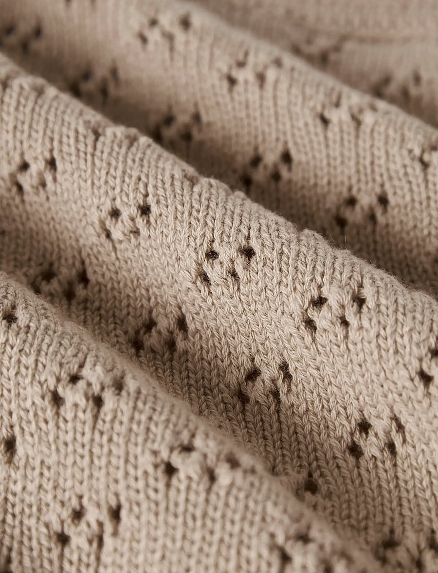 Lil'Atelier - NBNNILIO KNIT BLANKET LIL - oxford tan - 3