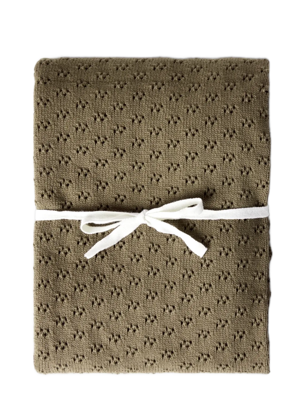 Lil'Atelier - NBNNILIO KNIT BLANKET LIL - tæpper - teak - 1