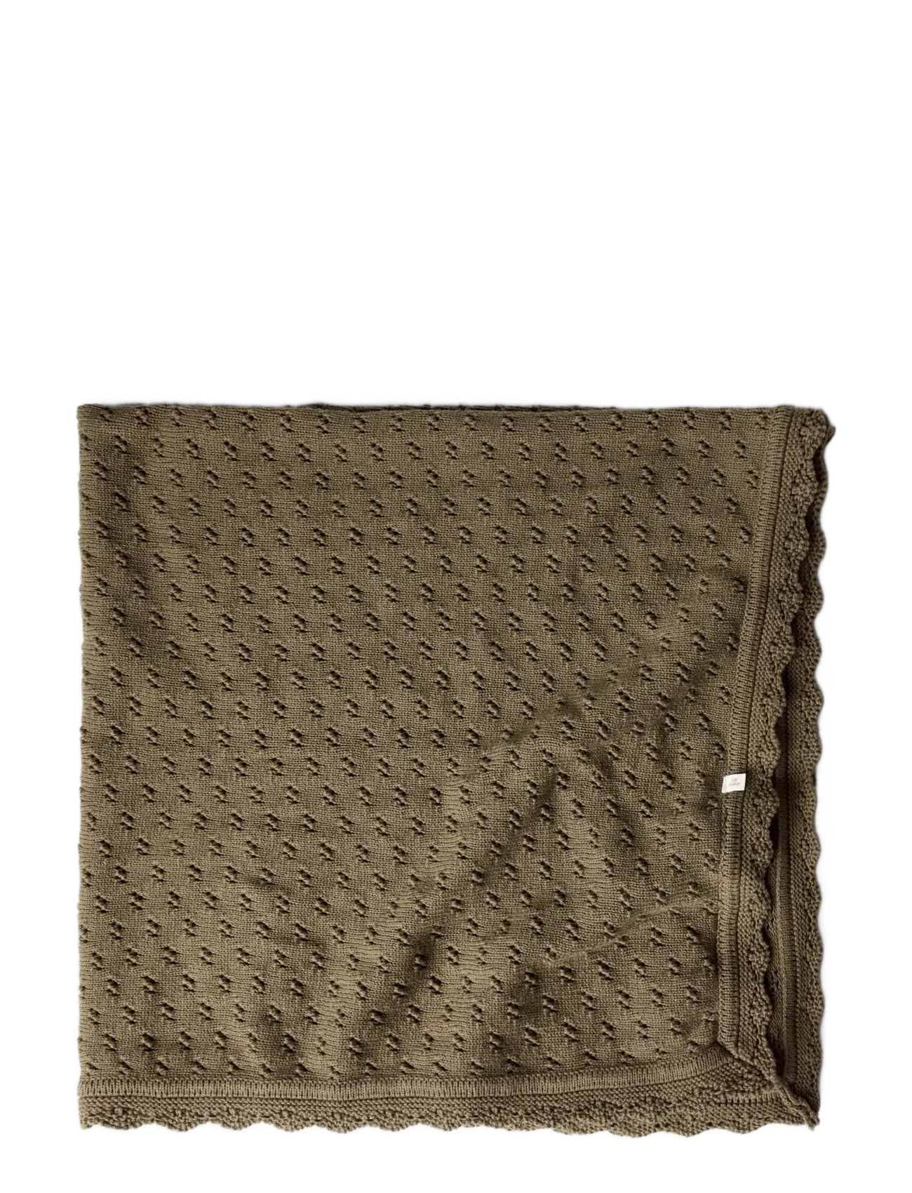 Lil'Atelier - NBNNILIO KNIT BLANKET LIL - tæpper - teak - 2