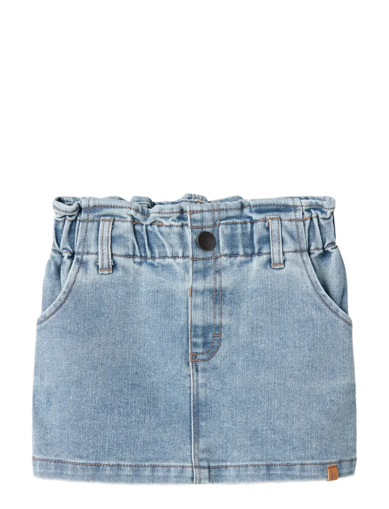 Lil'Atelier Nmfdarlee Dnm Skirt 2060-Se D Lil, 110, Blue, Nederdele > Korte Nederdele, Børn