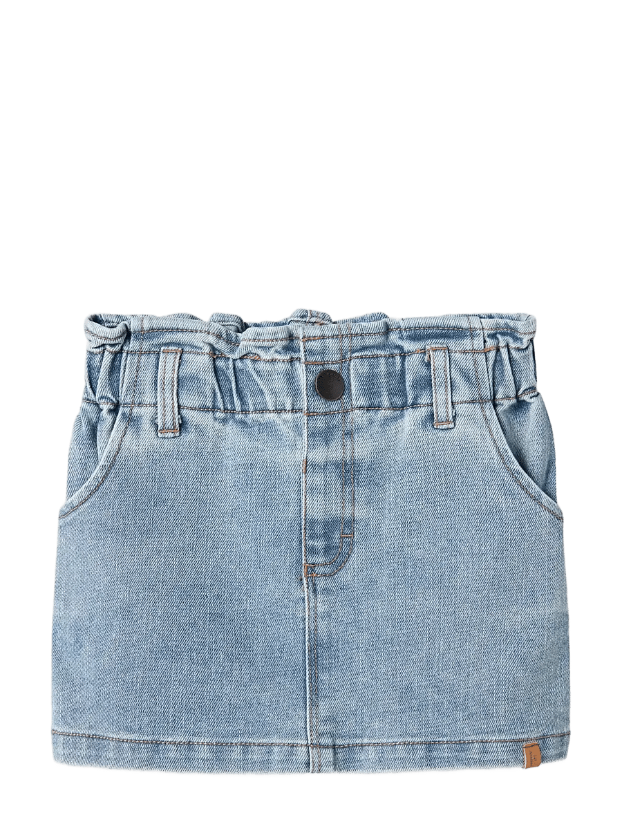 Lil'Atelier - NMFDARLEE DNM SKIRT 2060-SE D LIL - kurze röcke - medium blue denim - 0