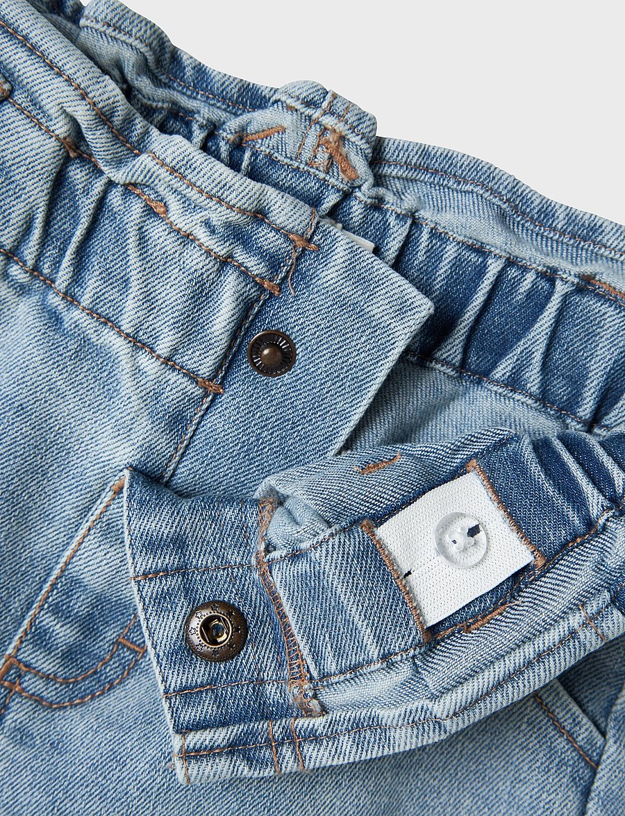 Lil'Atelier - NMFDARLEE DNM SKIRT 2060-SE D LIL - kurze röcke - medium blue denim - 2