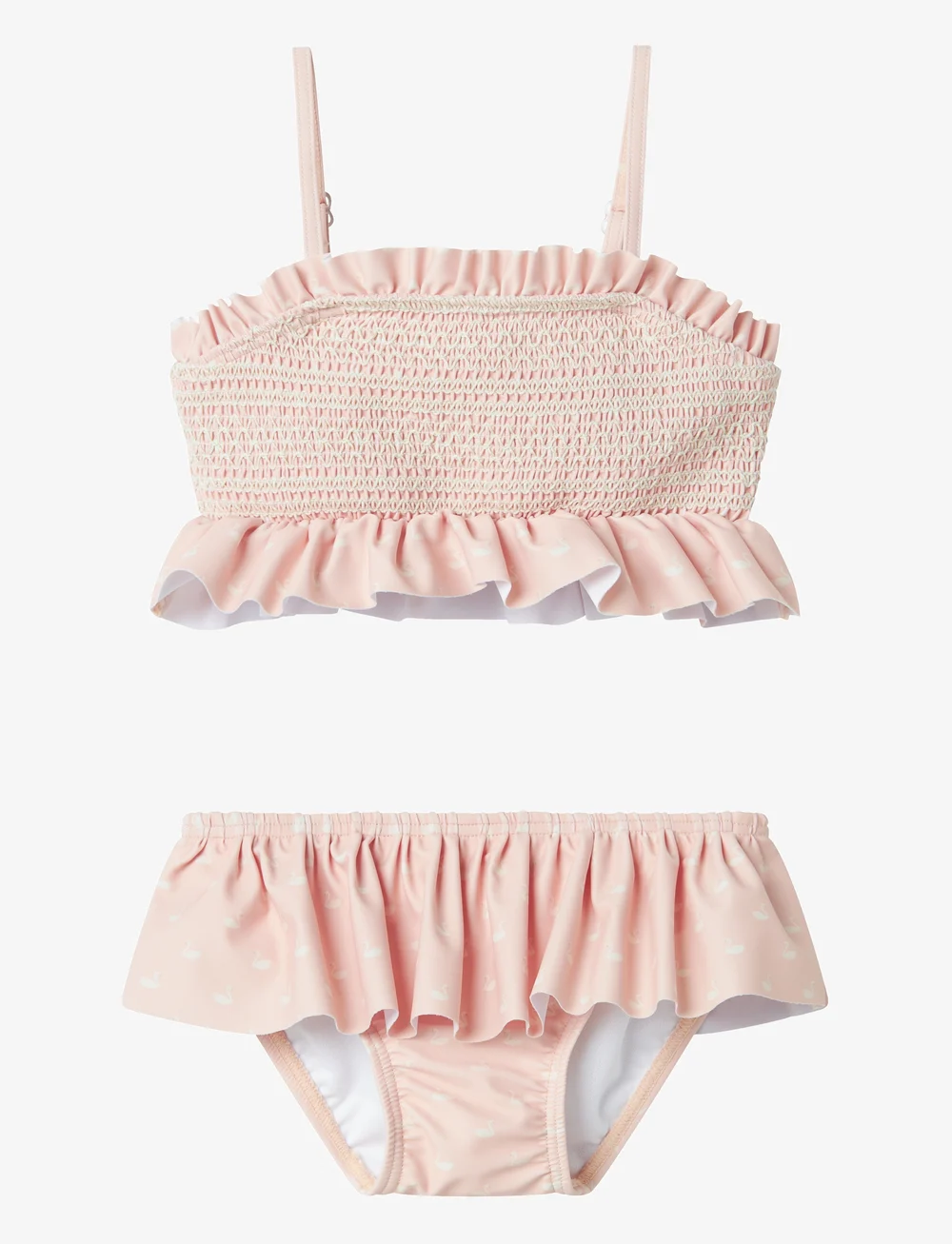 Lil'Atelier - NMFFIONA MAR SWIM SET LIL - bikinis - peach whip - 0