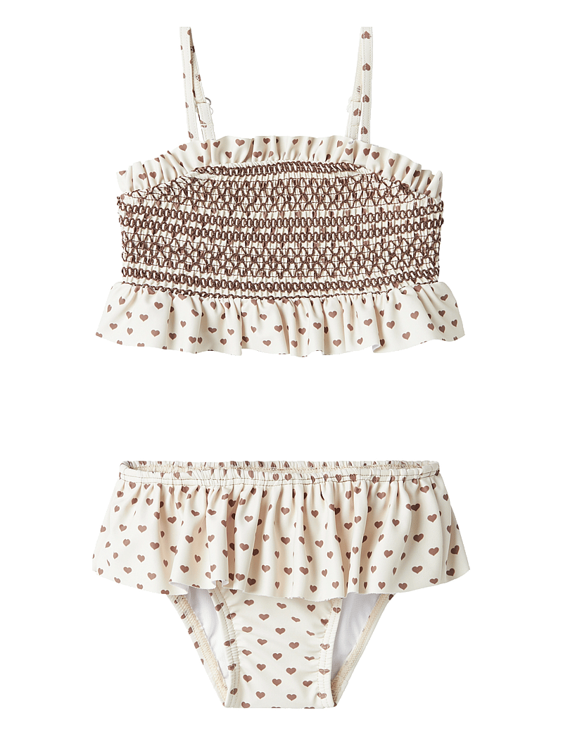 Lil'Atelier - NMFFIONA MAR SWIM SET LIL - bikiinid - turtledove - 0