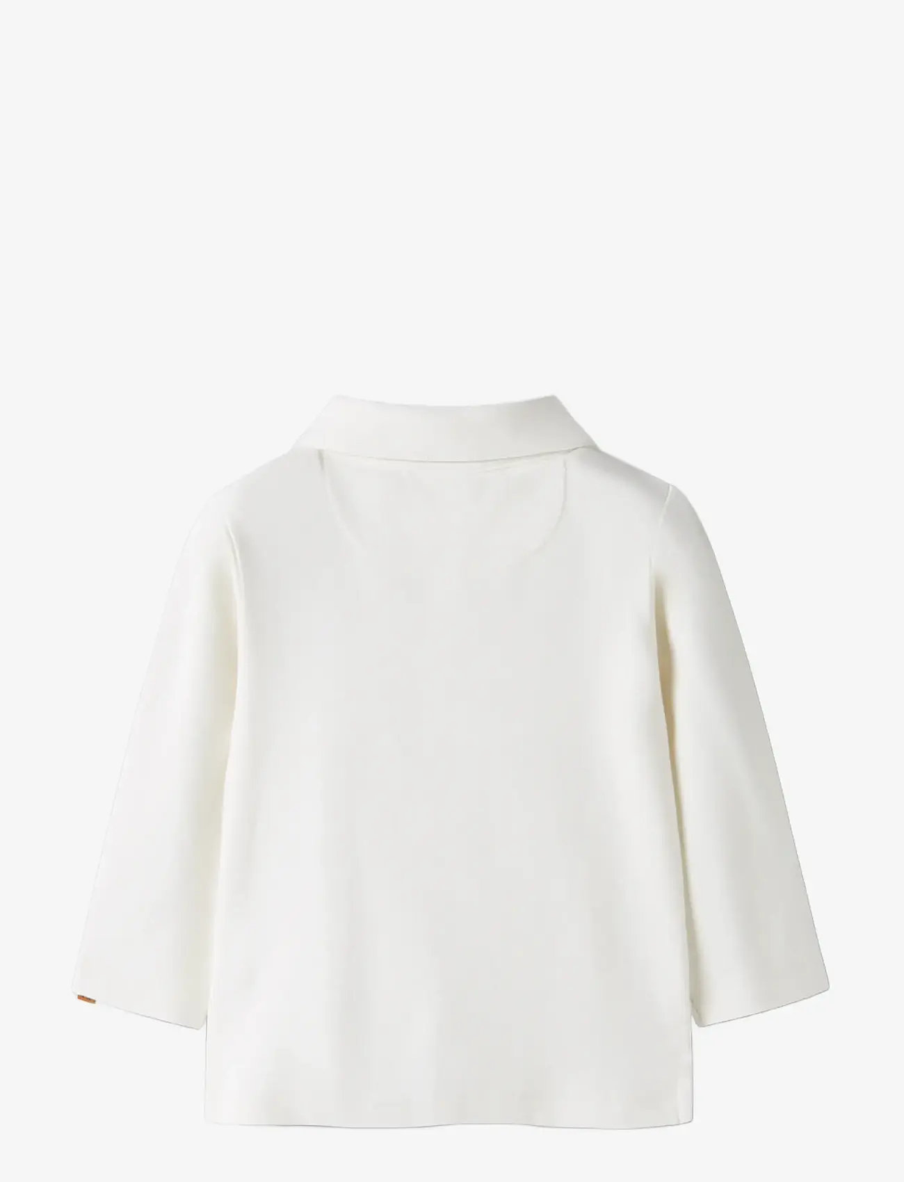 Lil'Atelier - NBMFUNDO LS SLIM TOP LIL - langärmelig poloshirt - coconut milk - 1
