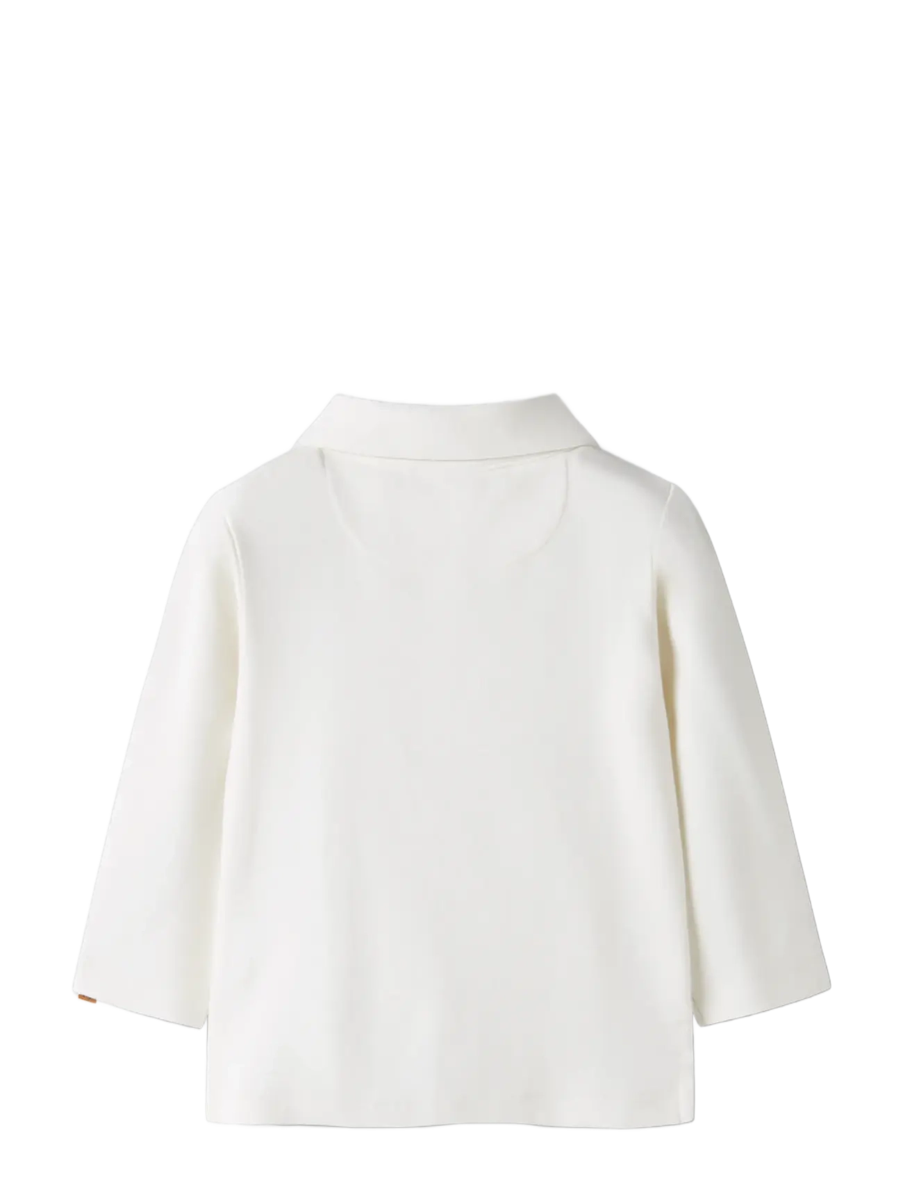 Lil'Atelier - NBMFUNDO LS SLIM TOP LIL - langärmelig poloshirt - coconut milk - 1
