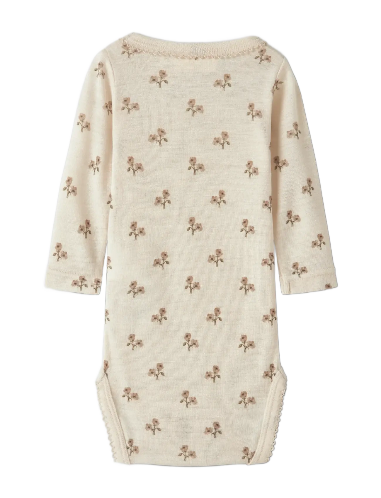 Lil'Atelier - NBFNALU LS SLIM BODY LIL NOOS - base layer baby - turtledove - 2
