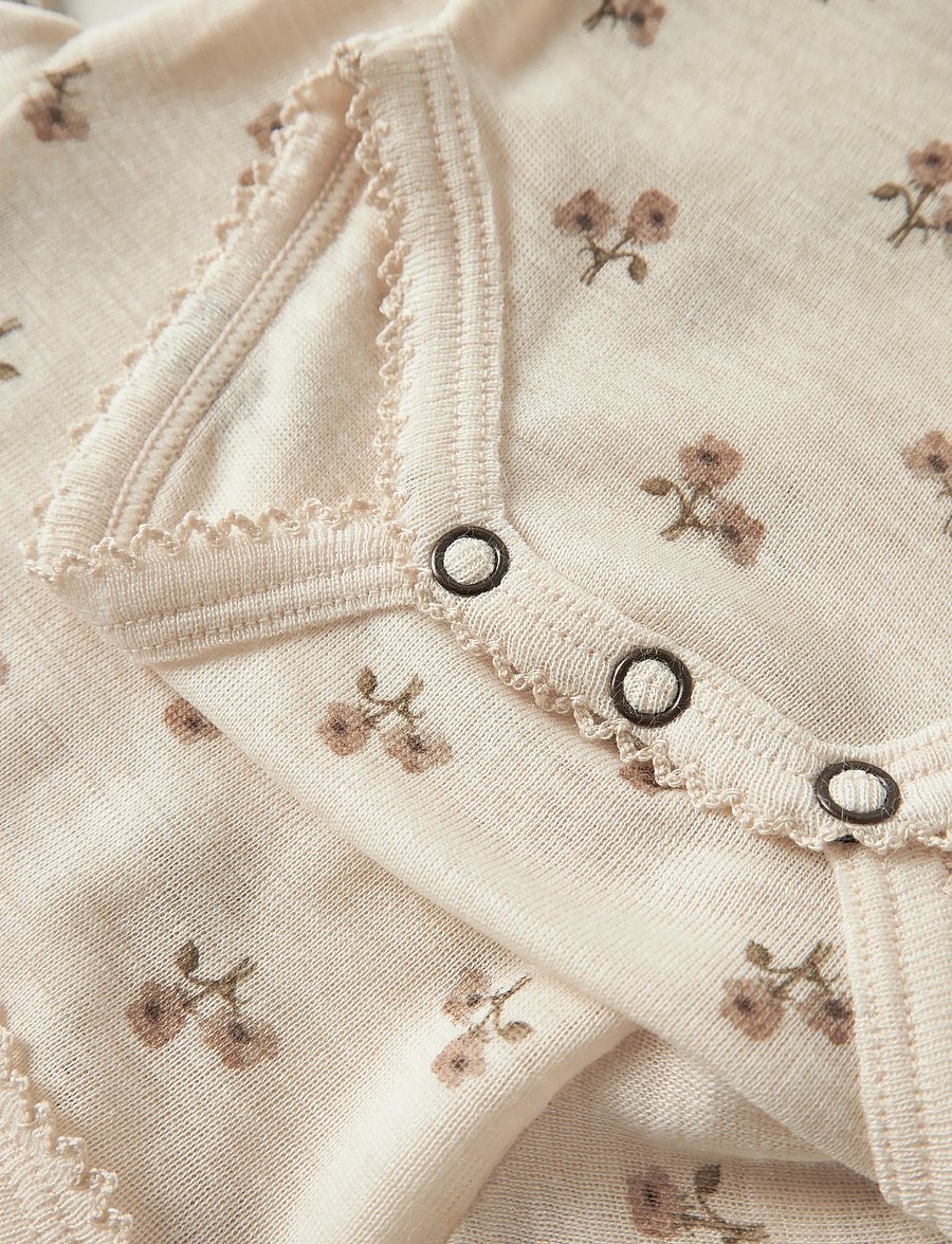 Lil'Atelier - NBFNALU LS SLIM BODY LIL NOOS - beebi alusriided - turtledove - 3
