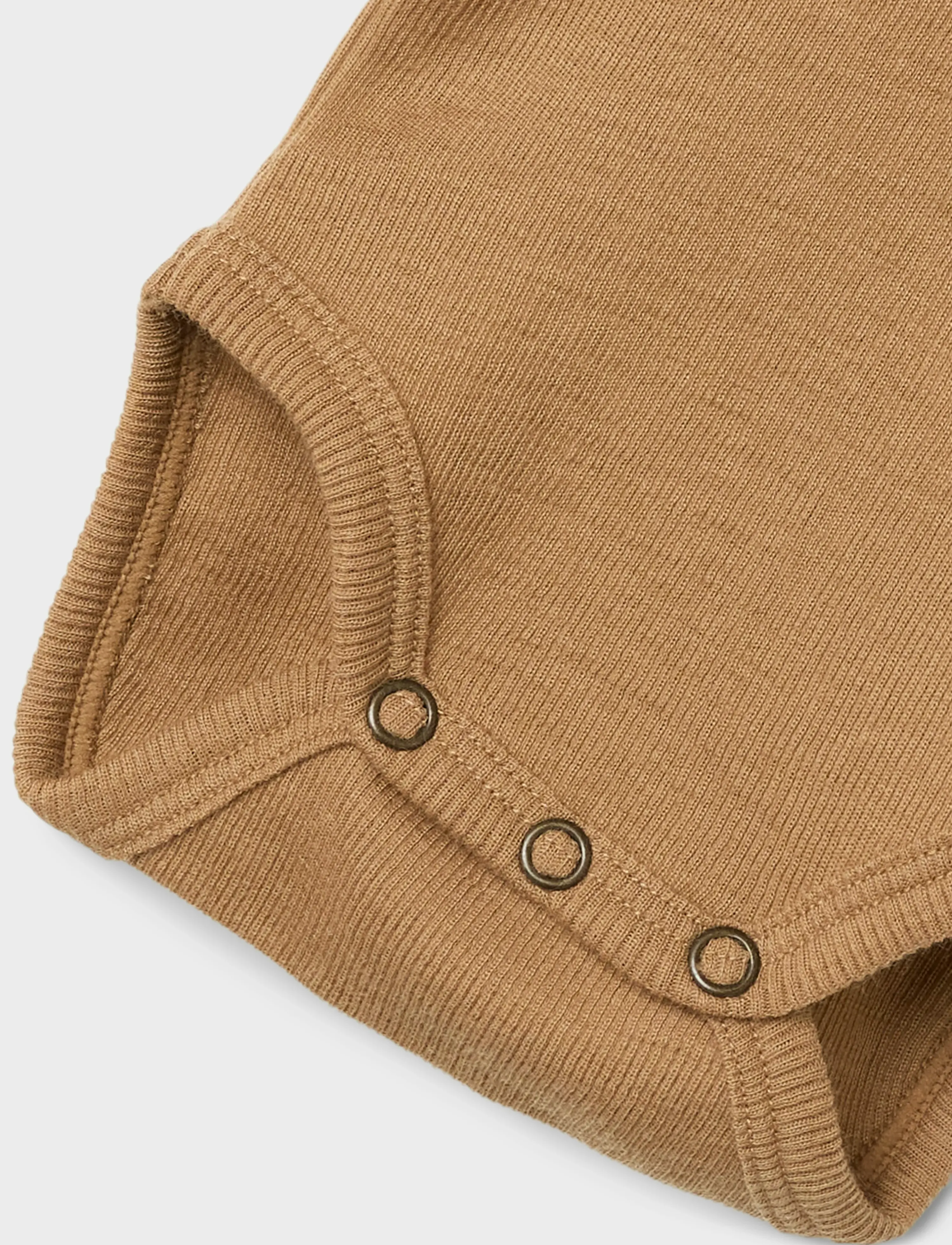 Lil'Atelier - NBNNOEL NEB LS SLIM WOOL BODY LIL - undertøy baby - tigers eye - 3