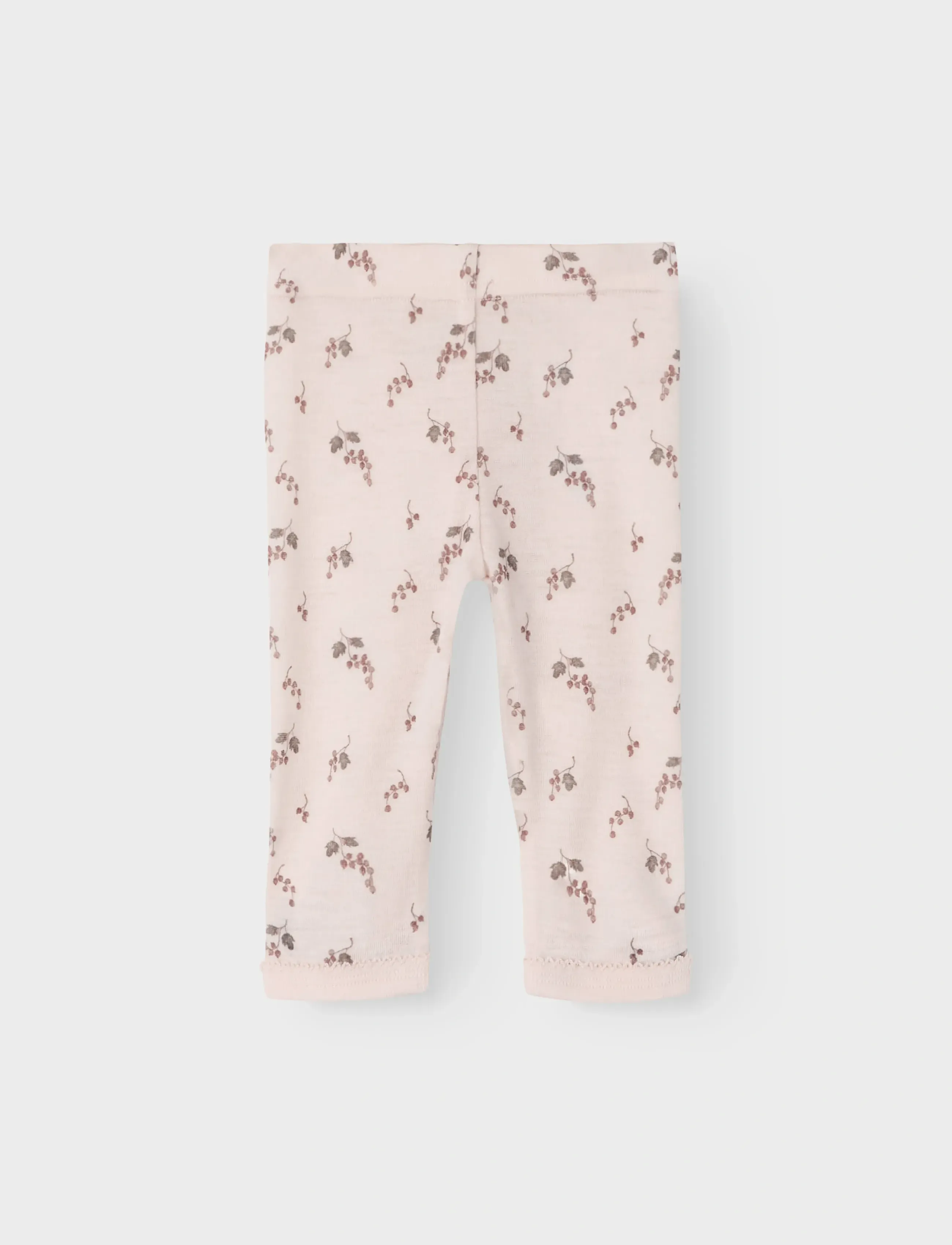 Lil'Atelier Nbfnoel Nia Wool Slim Legging Lil Noos, 74, Unterteile, Rosa - Leggings, Kinder