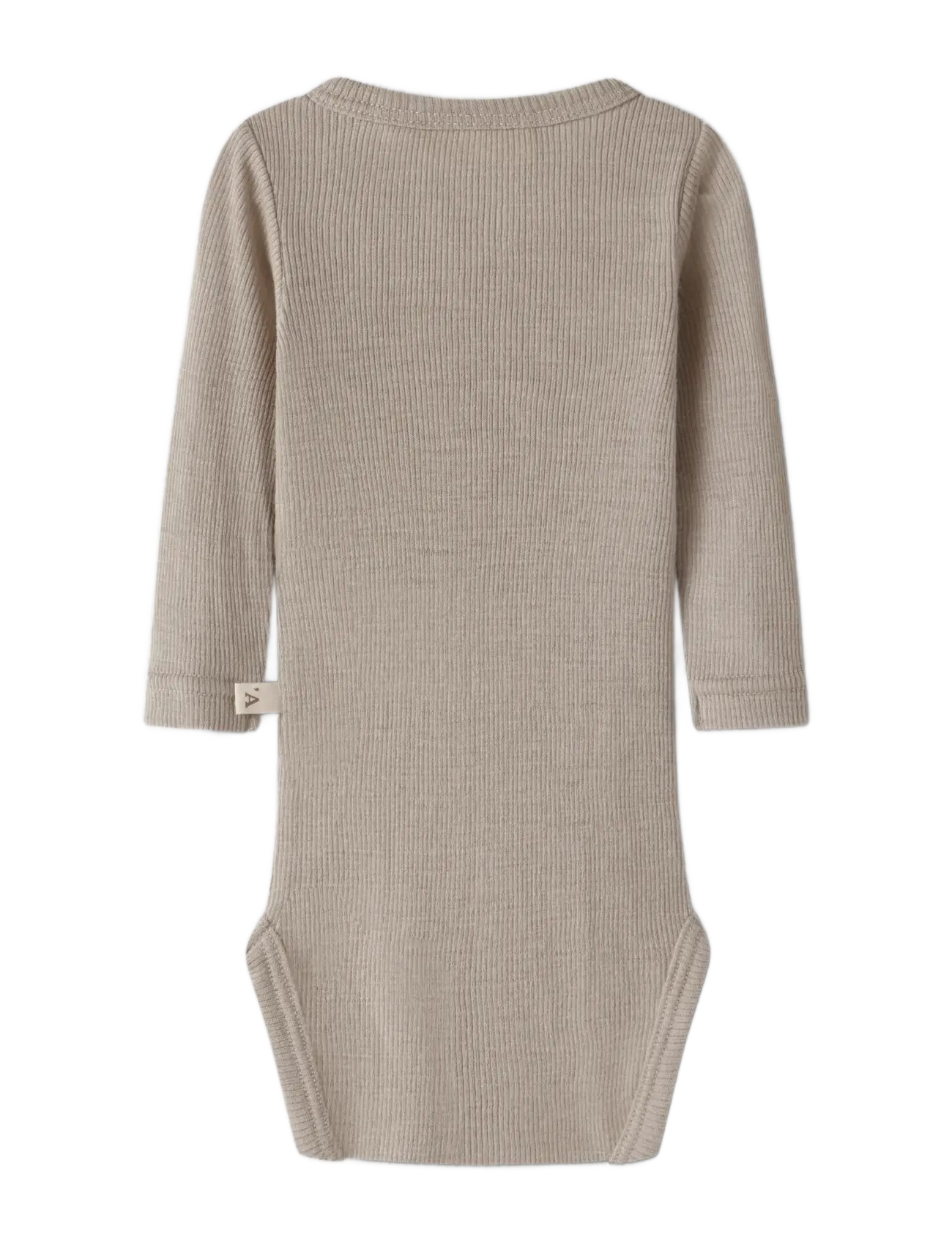 Lil'Atelier - NBNNALU RIB WO/MO LS SLIM BODY LIL - base layer baby - feather gray - 1