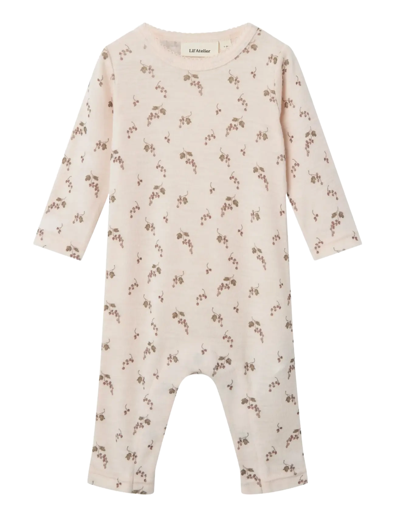 Lil'Atelier - NBFNOEL NIA WOOL LS SLIM SUIT LIL - morganite - 0