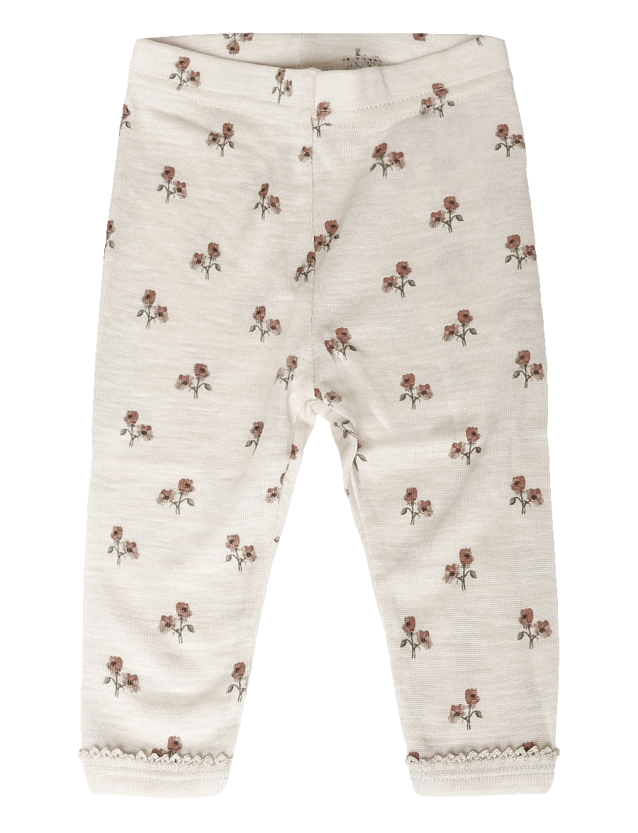 Lil'Atelier - NBFNALU SLIM LEGGING LIL NOOS - base layer baby - turtledove - 0