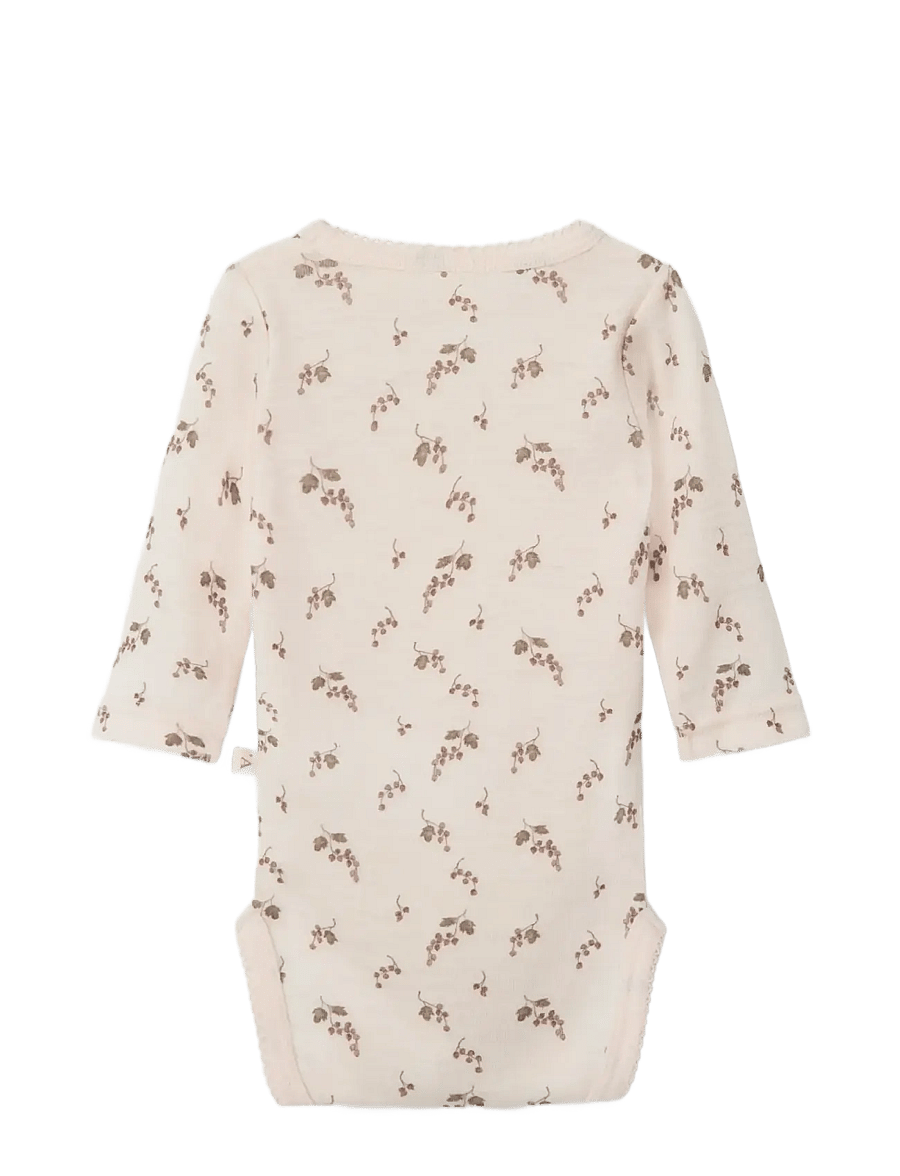 Lil'Atelier - NBFNOEL NIA WOOL LS SLIM BODY LIL NOOS - funkionsunterwäsche - baby - morganite - 2