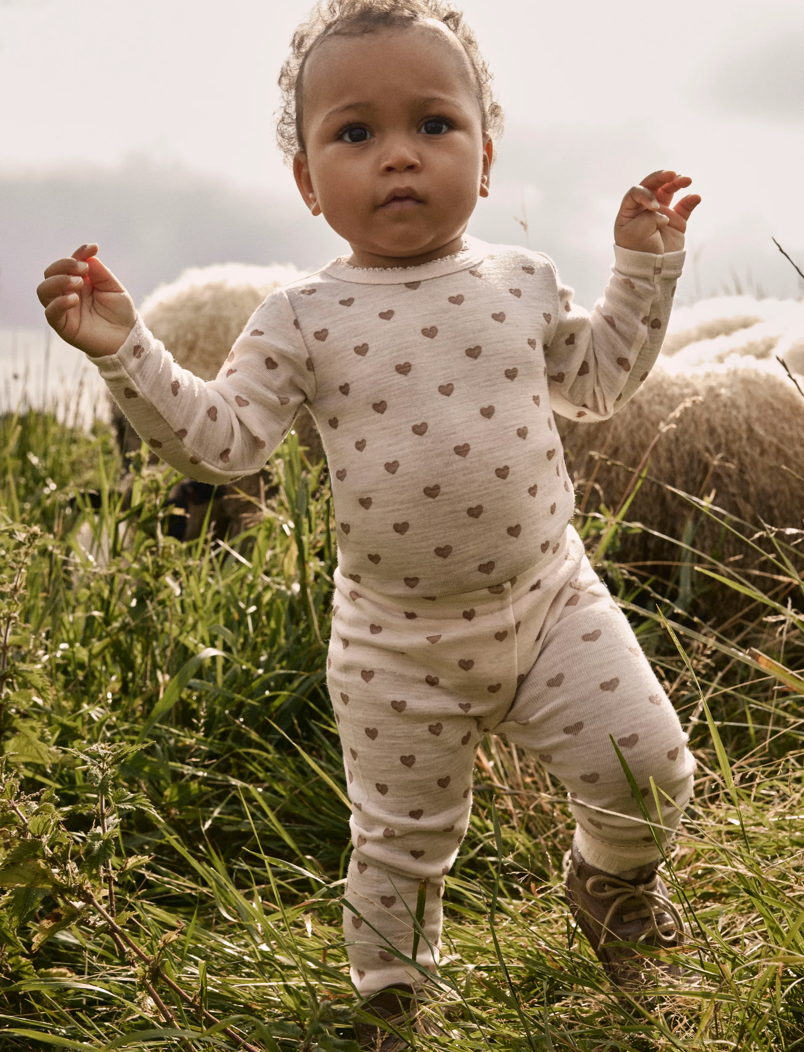 Lil'Atelier - NBFNOEL NIA WOOL LS SLIM BODY LIL NOOS - beebi alusriided - morganite - 1