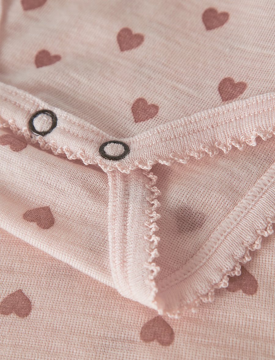 Lil'Atelier - NBFNOEL NIA WOOL LS SLIM BODY LIL NOOS - beebi alusriided - morganite - 3
