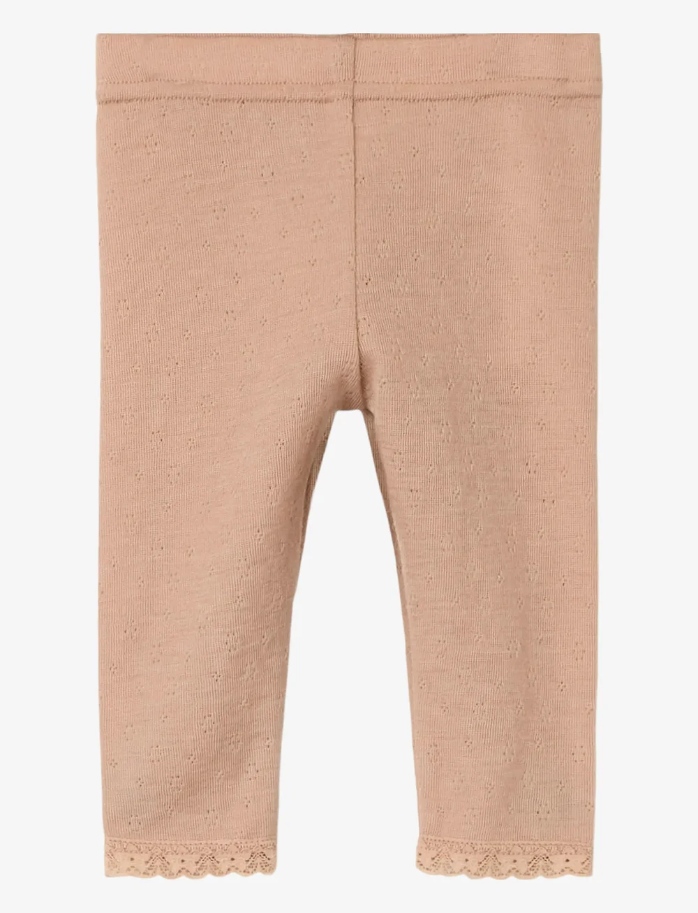 Lil'Atelier - NBFNOEL NAB WOOL SLIM LEGGING LIL - base layer baby - roebuck - 1