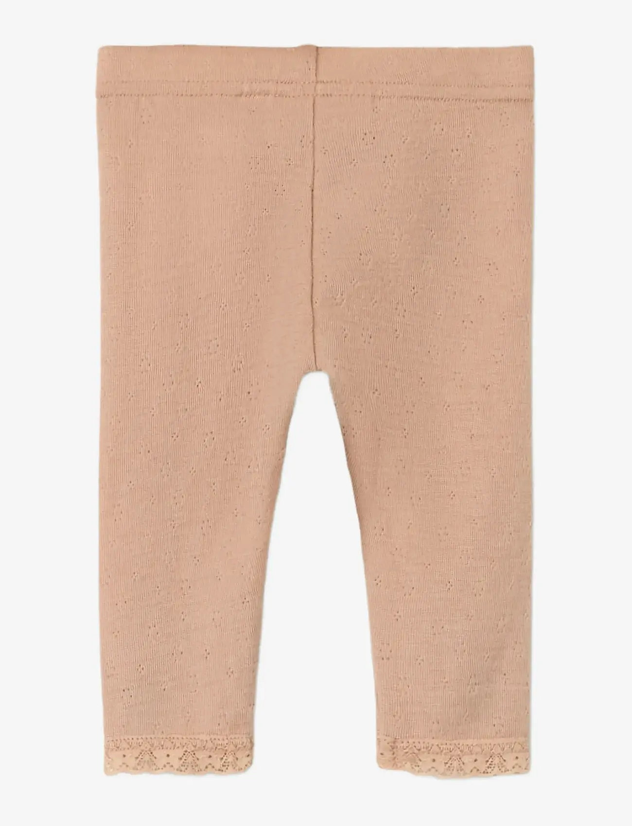 Lil'Atelier - NBFNOEL NAB WOOL SLIM LEGGING LIL - base layer baby - roebuck - 2