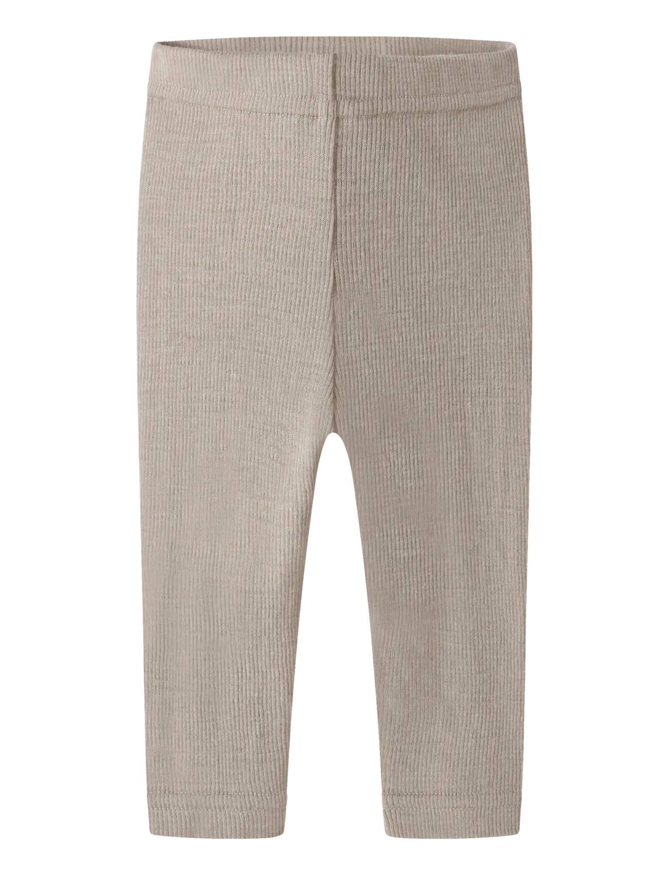 Lil'Atelier NBNNALU RIB WO/MO SLIM LEGGING LIL - Winterkollektion - FEATHER GRAY / grey