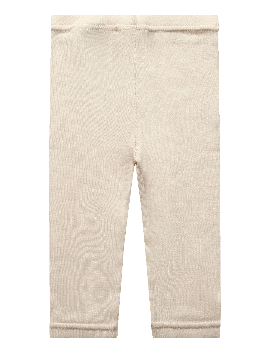 Lil'Atelier - NBNNALU RIB WO/MO SLIM LEGGING LIL - beebi alusriided - turtledove - 1