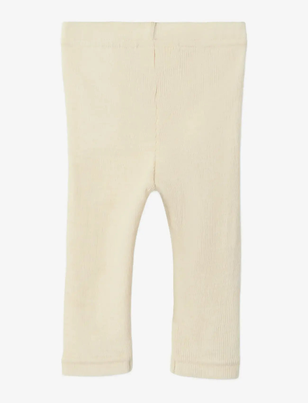 Lil'Atelier - NBNNALU RIB WO/MO SLIM LEGGING LIL - base layer baby - turtledove - 1
