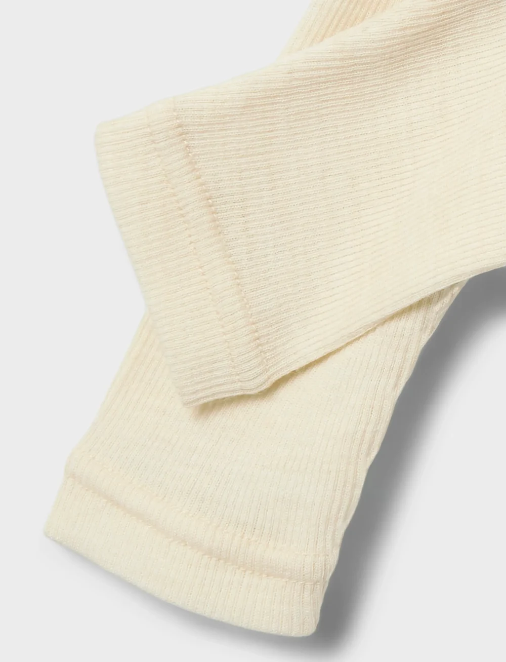 Lil'Atelier - NBNNALU RIB WO/MO SLIM LEGGING LIL - ubrania termoaktywne - baby - turtledove - 2