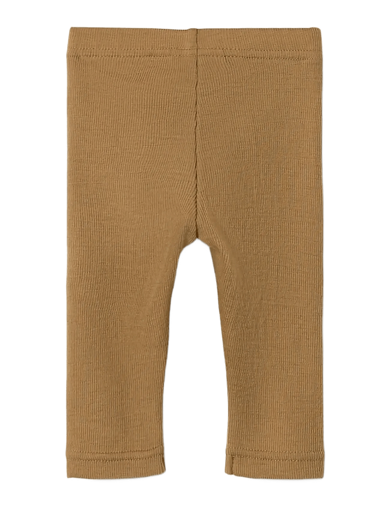 Lil'Atelier - NBNNOEL NEB WOOL SLIM LEGGING LIL - base layer baby - tigers eye - 2