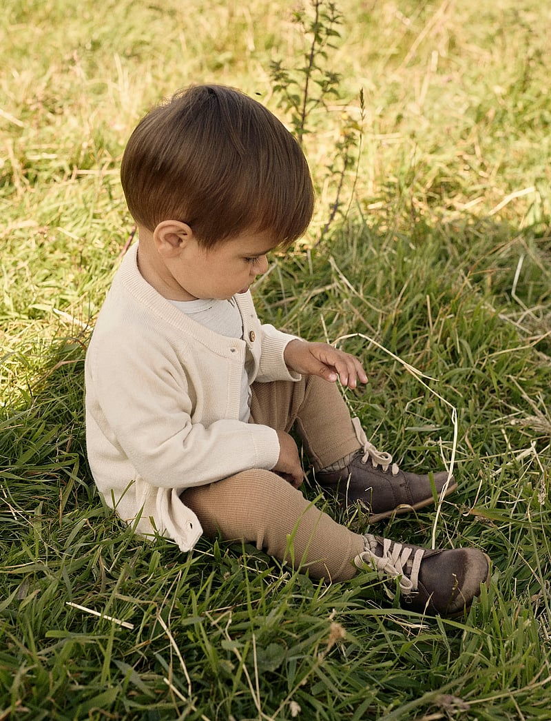 Lil'Atelier - NBNNOEL NEB WOOL SLIM LEGGING LIL - base layer baby - tigers eye - 0