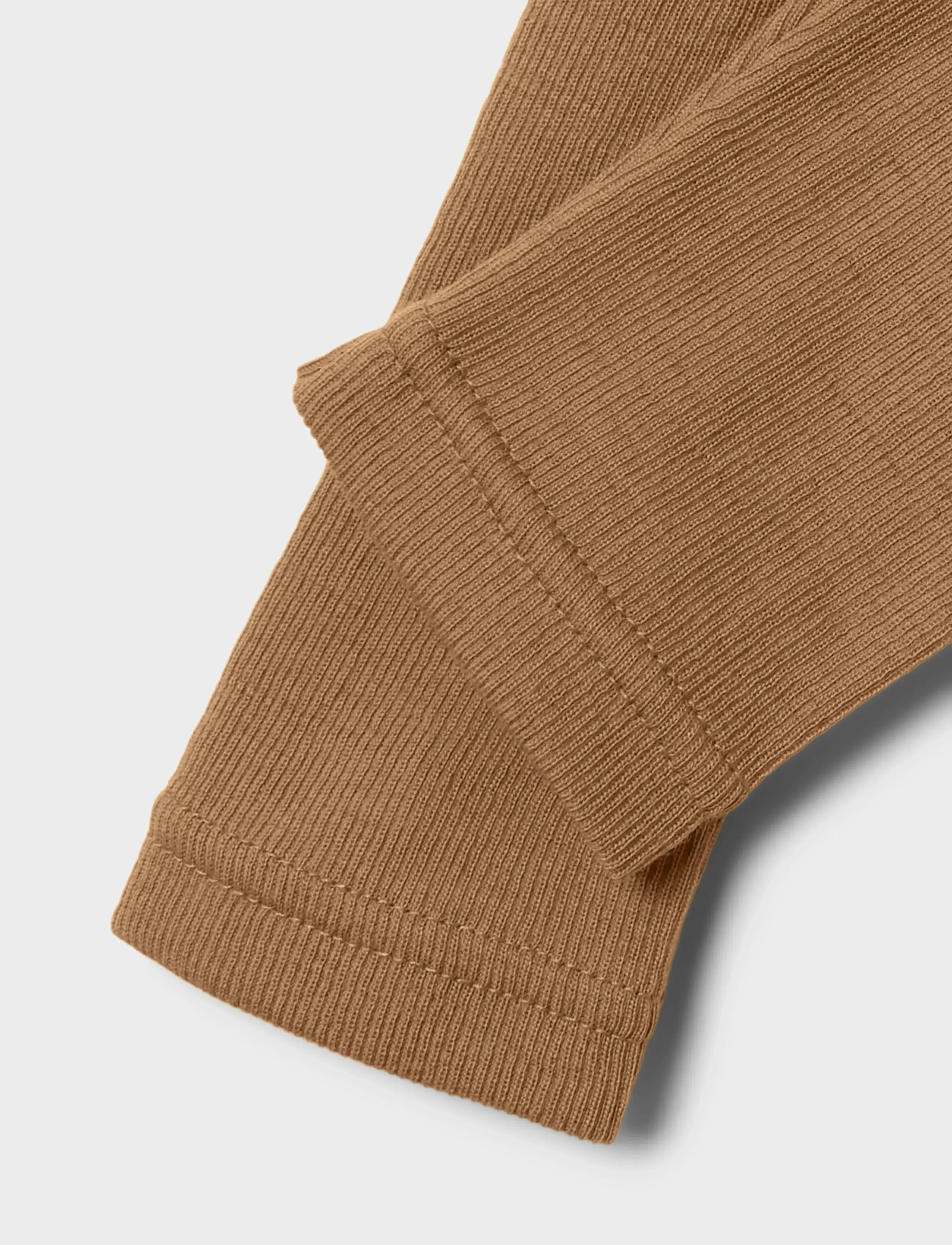 Lil'Atelier - NBNNOEL NEB WOOL SLIM LEGGING LIL - síðar nærbuxur - tigers eye - 4
