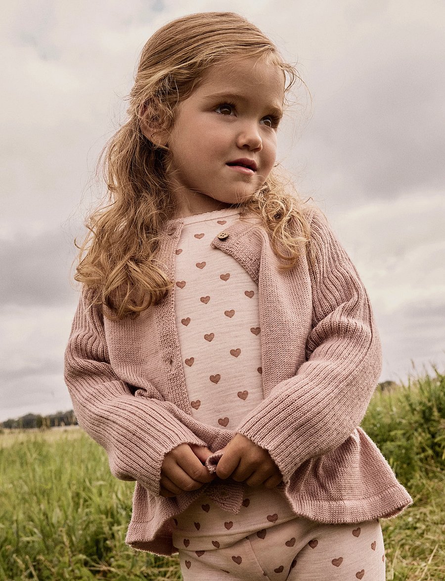 Lil'Atelier - NMFNOEL NIA WOOL LS SLIM TOP LIL - morganite - 4