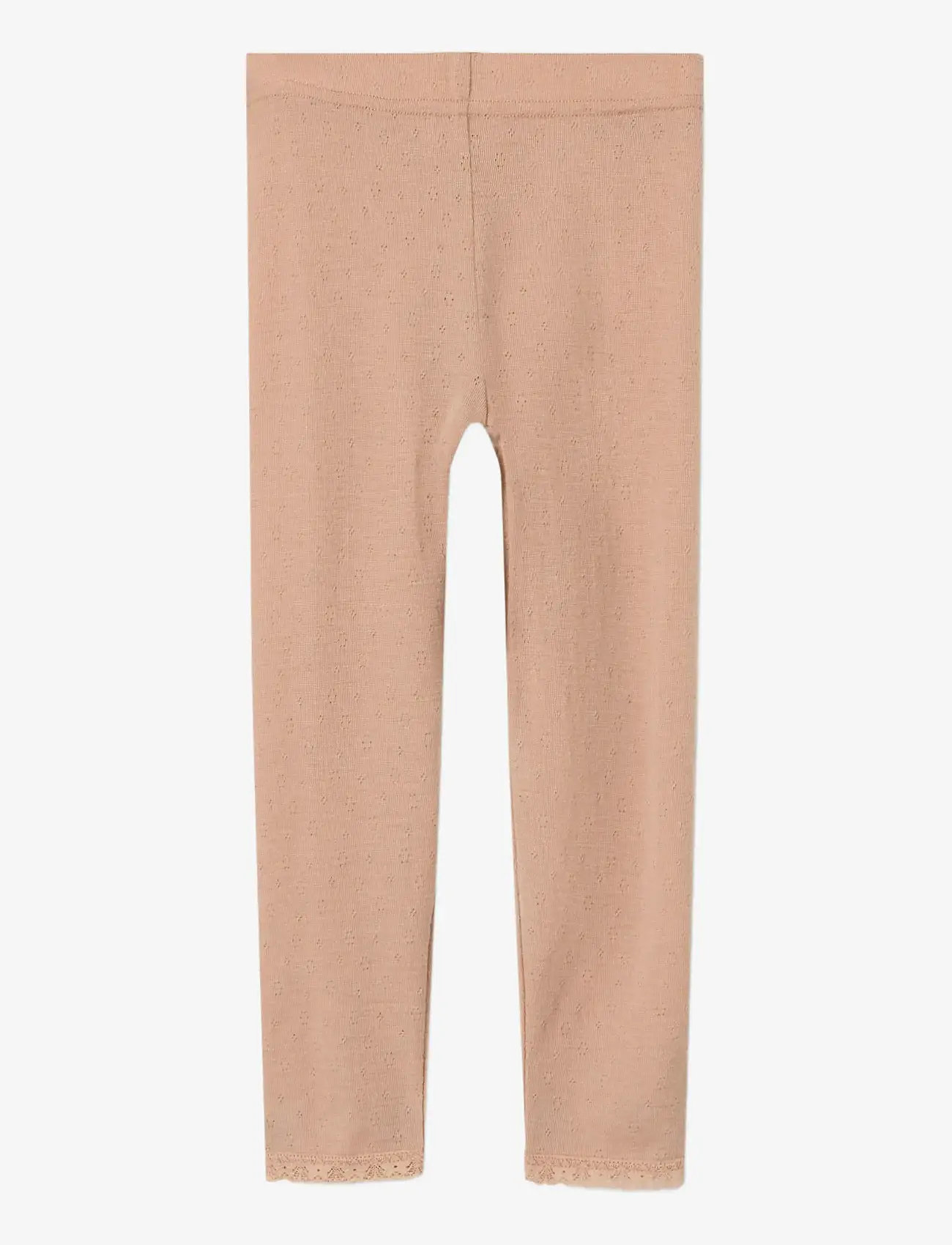 Lil'Atelier - NMFNOEL NAB WOOL SLIM LEGGING LIL - base layer baby - roebuck - 2