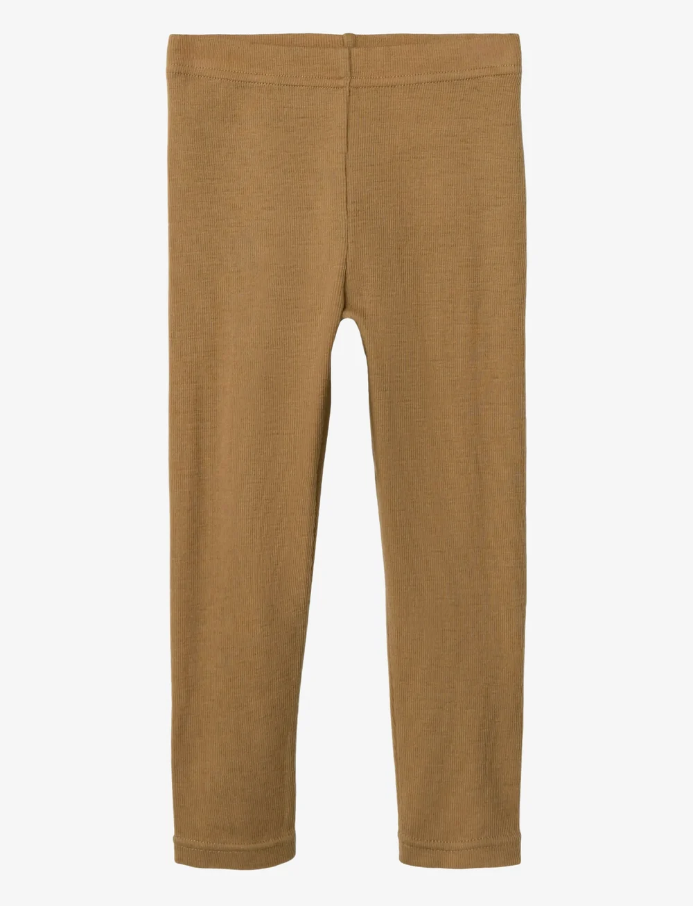 Lil'Atelier - NMNNOEL NEB WOOL SLIM LEGGING LIL - base layer baby - tigers eye - 1