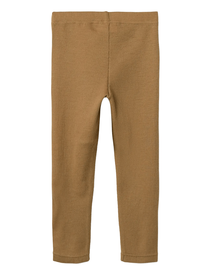Lil'Atelier - NMNNOEL NEB WOOL SLIM LEGGING LIL - tigers eye - 2
