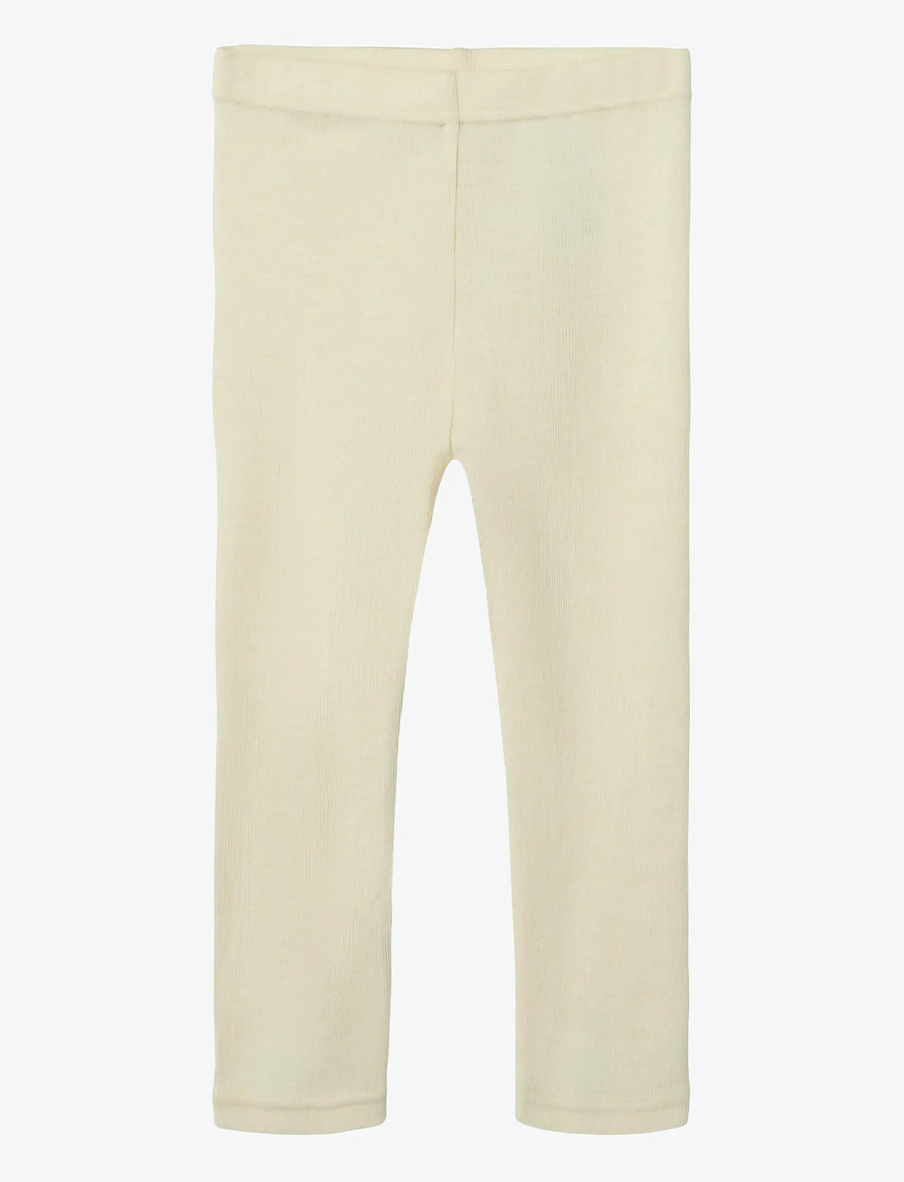 Lil'Atelier - NMNNALU RIB WO/MO SLIM LEGGING LIL - aluskihina kantavad püksid - turtledove - 1