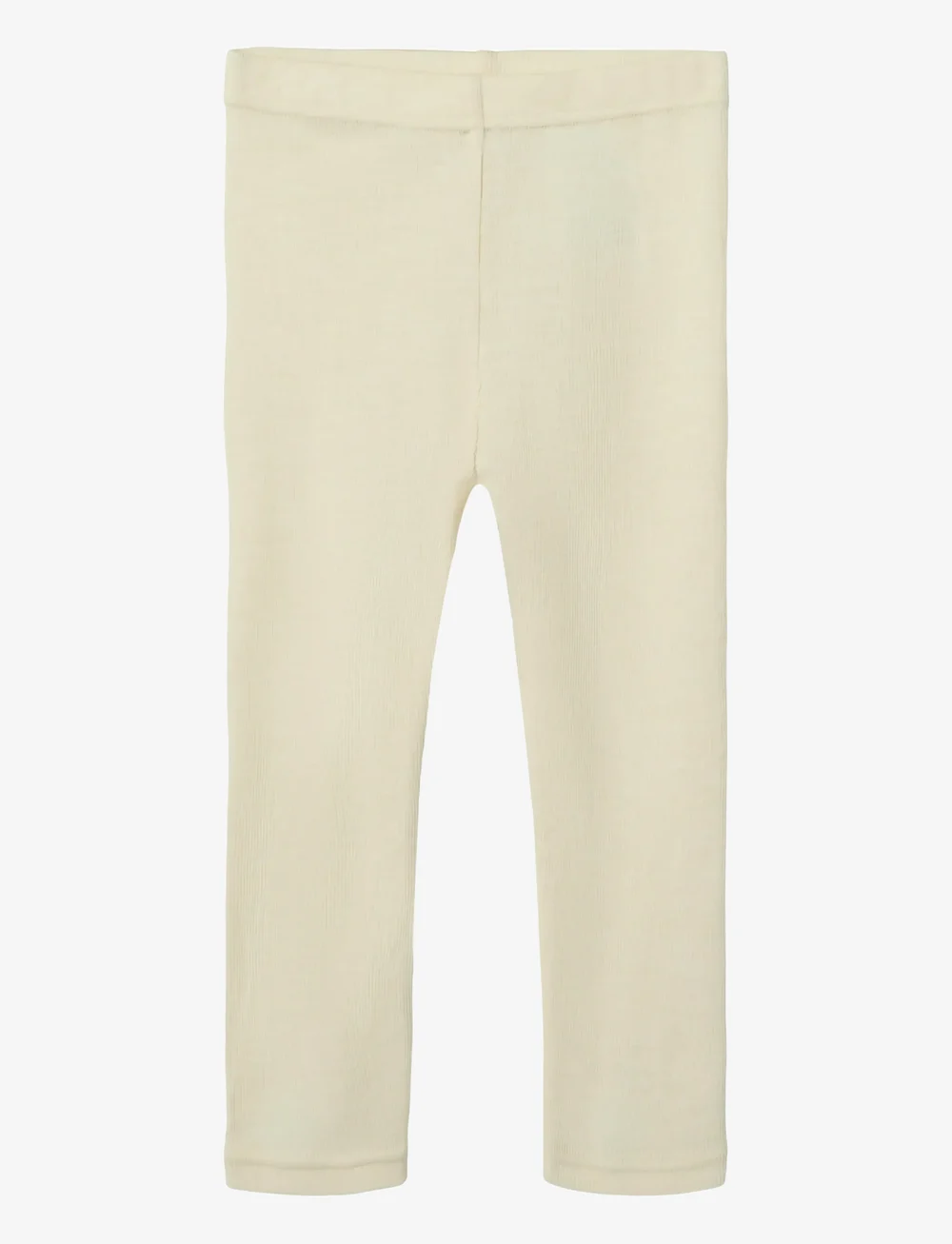Lil'Atelier - NMNNALU RIB WO/MO SLIM LEGGING LIL - uldundertøj baby - turtledove - 1