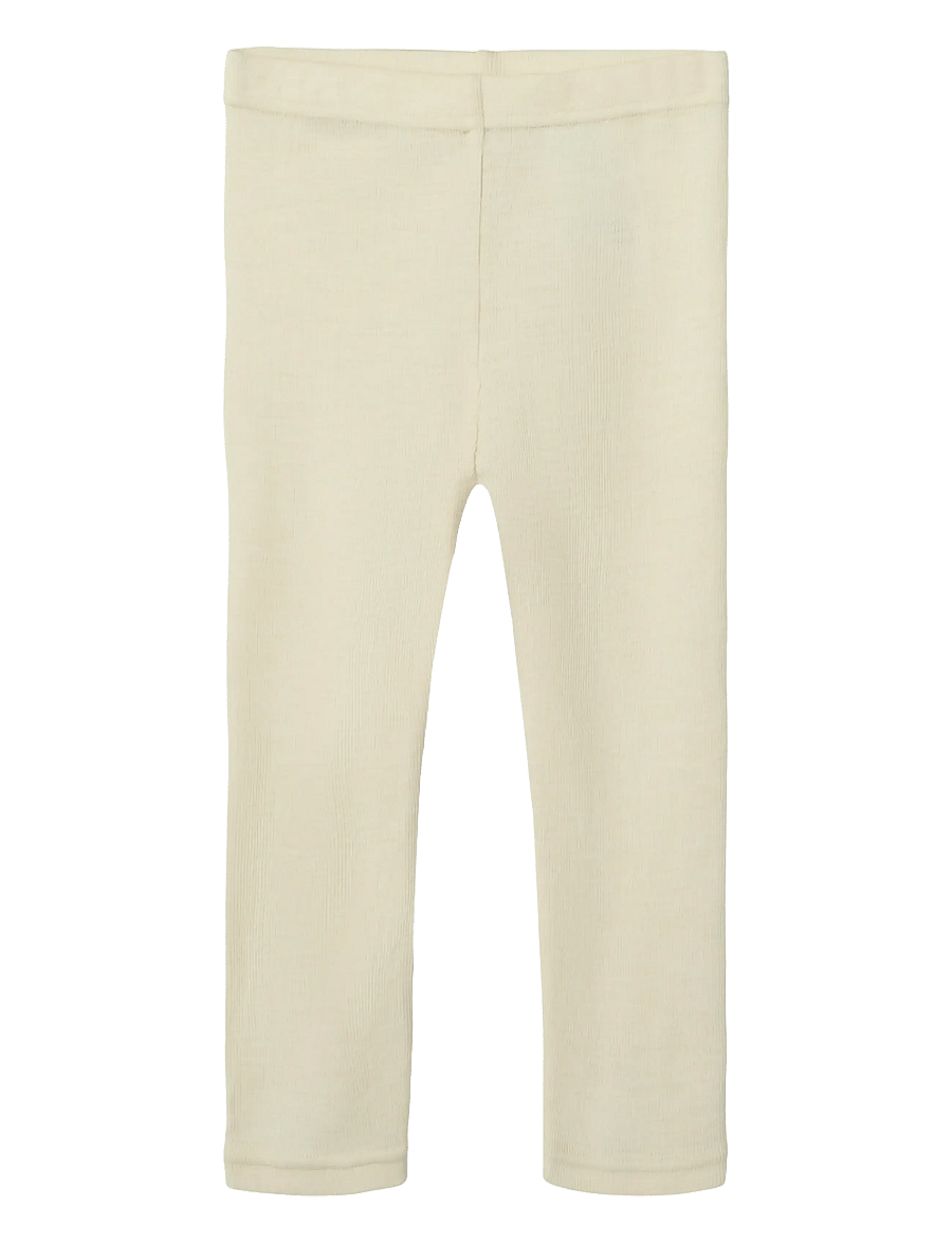 Lil'Atelier - NMNNALU RIB WO/MO SLIM LEGGING LIL - funkionsunterwäsche - hosen - turtledove - 1