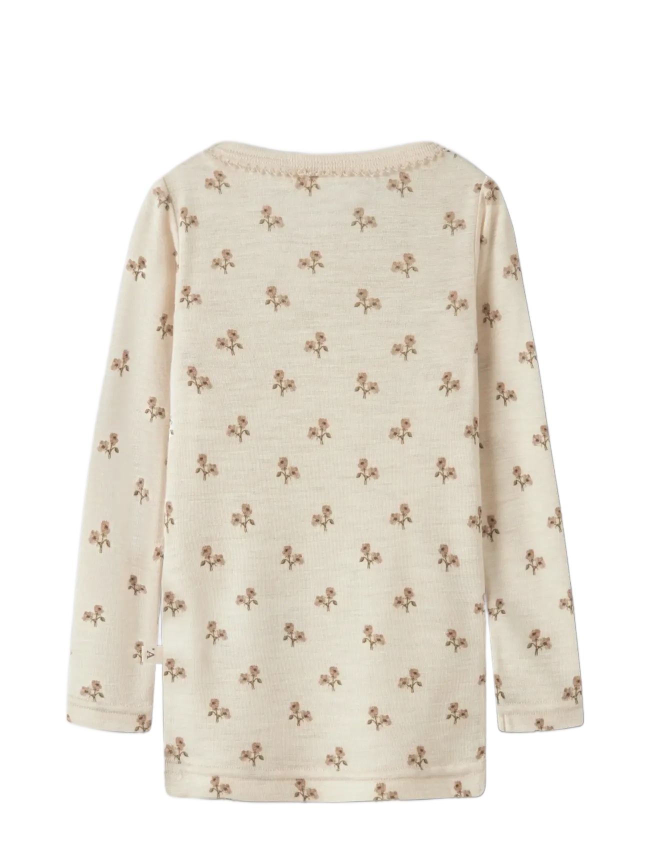 Lil'Atelier - NMFNALU WO/MO LS SLIM TOP LIL - langärmelig - turtledove - 2