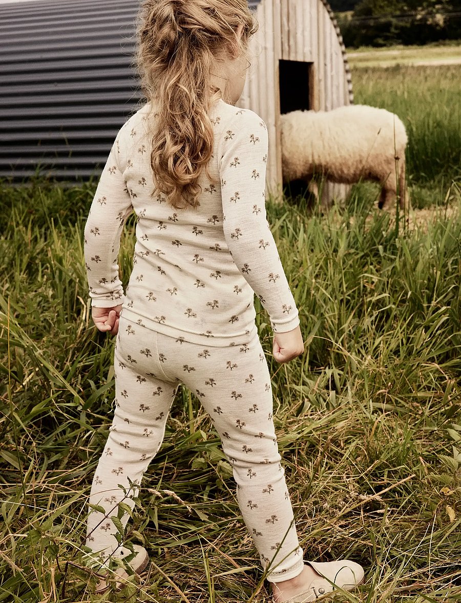 Lil'Atelier - NMFNALU LS SLIM TOP LIL - langerma bolir - turtledove - 3