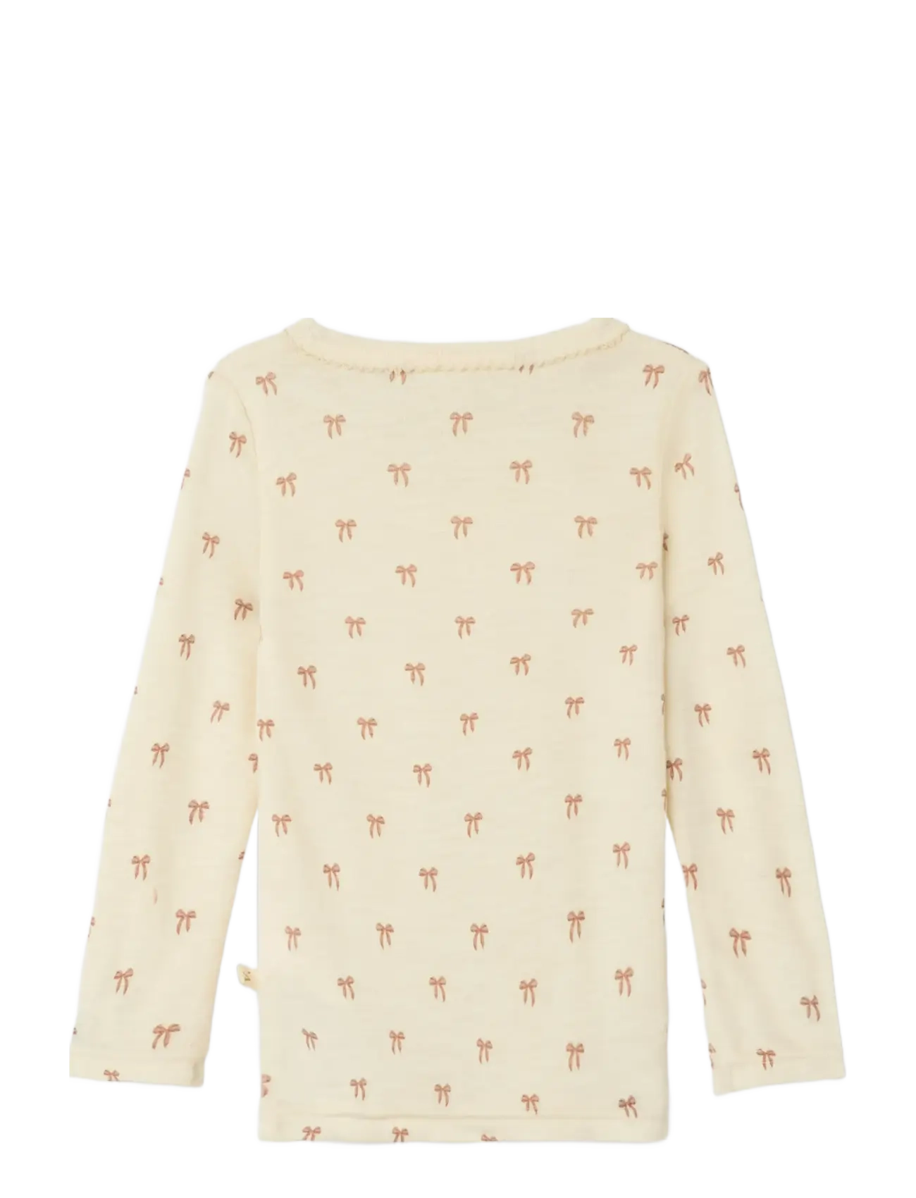 Lil'Atelier - NMFNALU WO/MO LS SLIM TOP LIL - t-shirts à manches longues - turtledove - 2