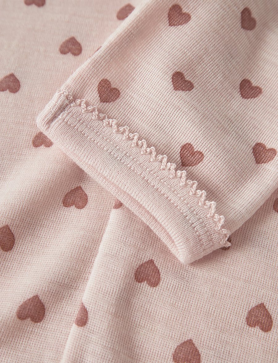 Lil'Atelier - NMFNOEL NIA WOOL SLIM LEGGING LIL - base layer baby - morganite - 2