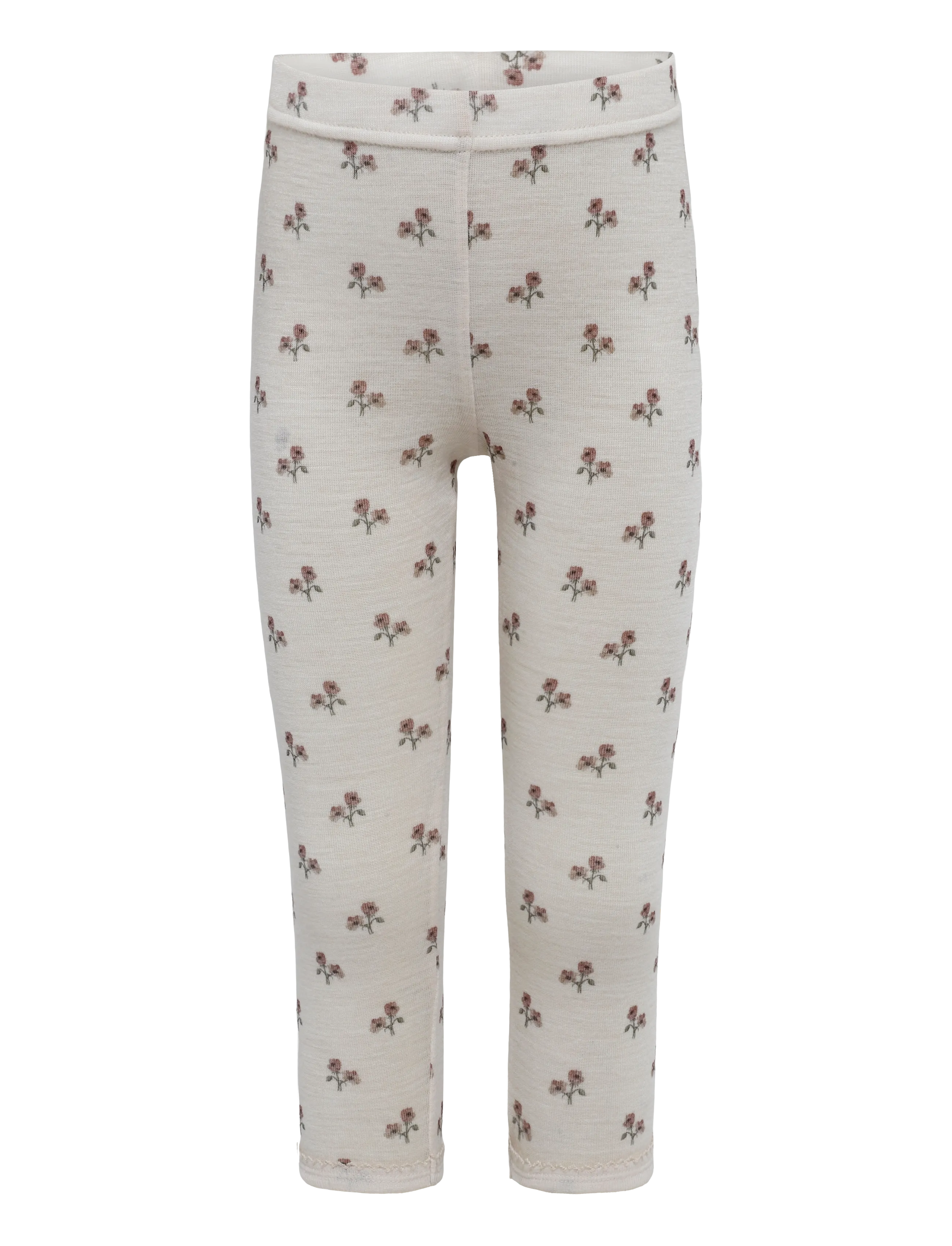 Lil'Atelier NMFNALU WO/MO SLIM LEGGING LIL - Aluspüksid - TURTLEDOVE / beige