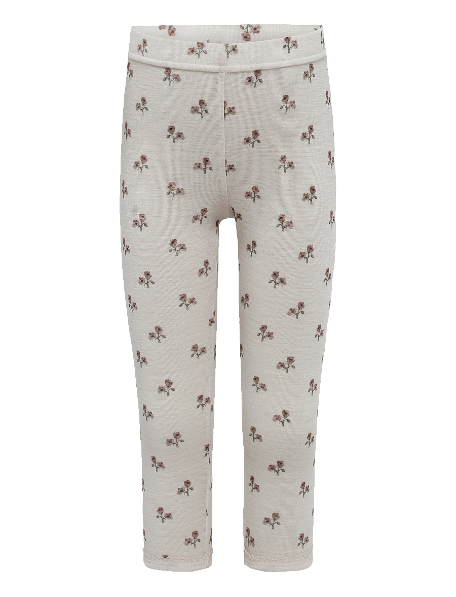 Lil'Atelier - NMFNALU SLIM LEGGING LIL - funkionsunterwäsche - baby - turtledove - 1