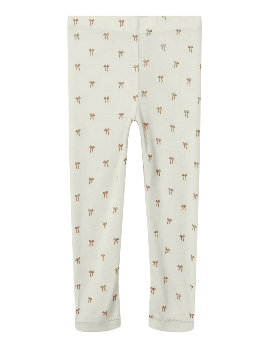 Lil'Atelier - NMFNALU SLIM LEGGING LIL - base layer baby - turtledove - 1