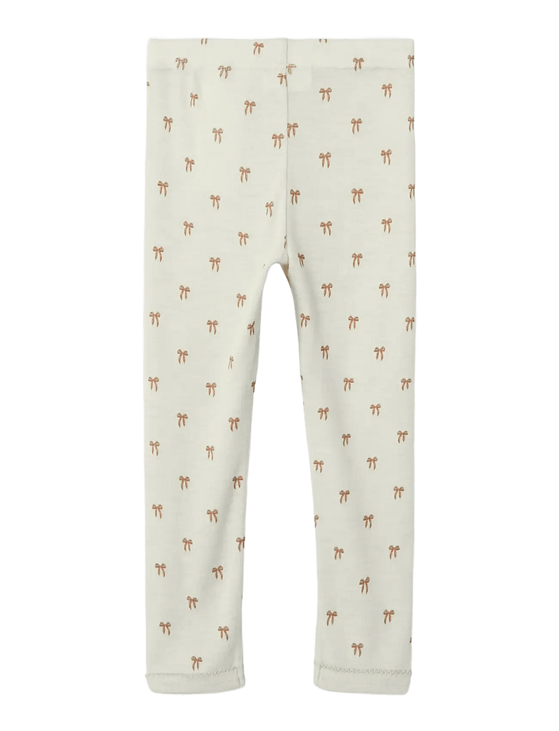 Lil'Atelier - NMFNALU WO/MO SLIM LEGGING LIL - leggings - turtledove - 2