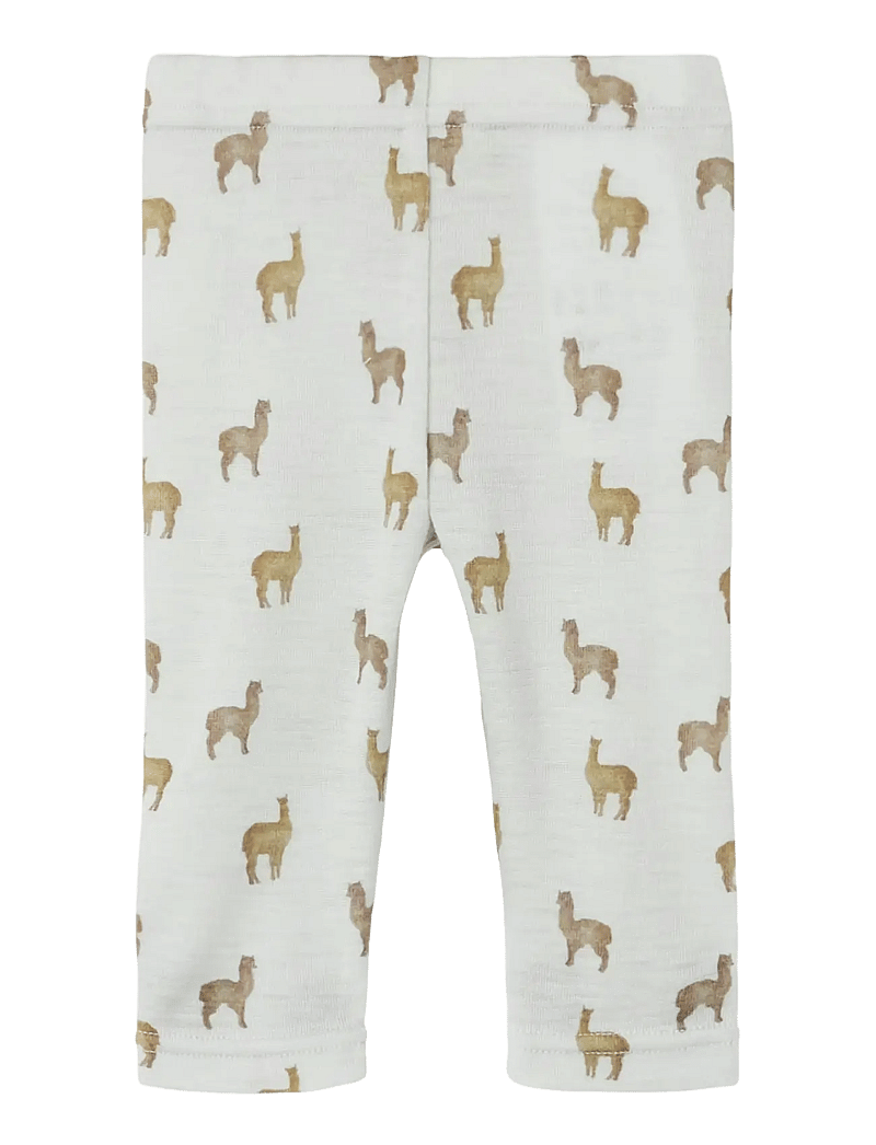 Lil'Atelier - NBMNOEL NOR WOOL SLIM LEGGING LIL - base layer baby - gray dawn - 1